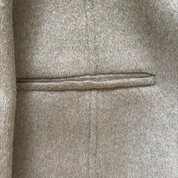 JENNI KAYNE CASHMERE BLEND RIDING COAT JACKET IN CLAY SIZE S - Picture 5 of 5